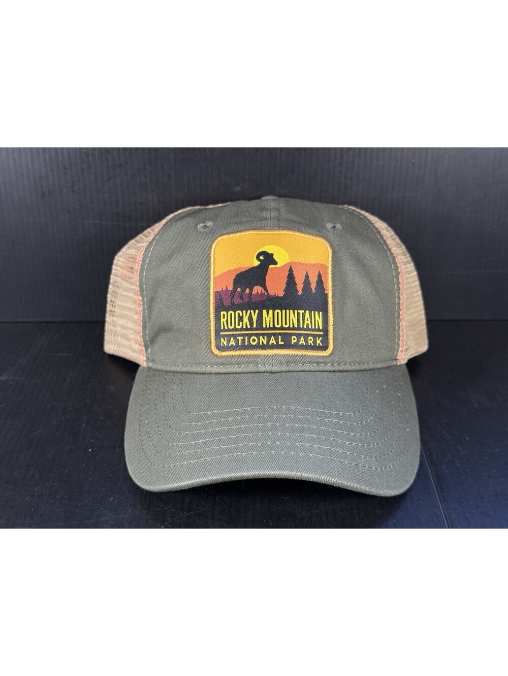 New With Tags Rocky Mountain National Park Foundation Trucker  SnapBack Hat